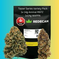 Redecan Taster Variety Indica Flower-2x14g Brandon Vape SuperStore and Cannabis Manitoba Canada
