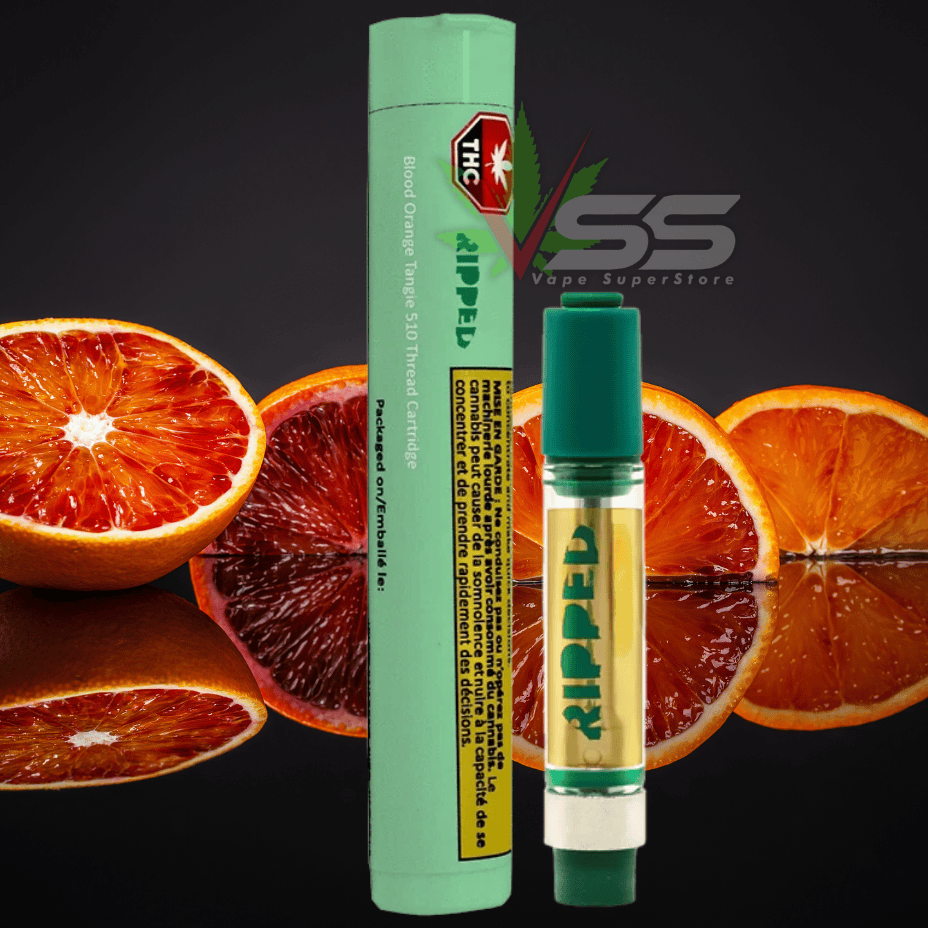 Ripped - Blood Orange Tangie 510 Thread Cartridge - 0.95g Brandon Vape SuperStore and Cannabis Manitoba Canada