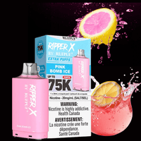 Ripper X 75k Turbo Pod-Pink Bomb Ice 20mg / 75000 Puffs Brandon Vape SuperStore and Cannabis Manitoba Canada