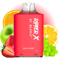 RufPuf Ripper X 50K - Sour S. Burst Brandon Vape SuperStore and Cannabis Manitoba Canada
