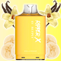RufPuf Ripper X 50K - Vanilla Banana 20mg / 50000 Puffs Brandon Vape SuperStore and Cannabis Manitoba Canada