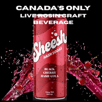 Sheesh Hash Soda Cherry D Live Rosin Cola THC Beverage - 355mL Brandon Vape SuperStore and Cannabis Manitoba Canada