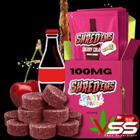 Shred'ems MAX10 - Cherry Cola Party Pack Gummies 10x10mg Brandon Vape SuperStore and Cannabis Manitoba Canada