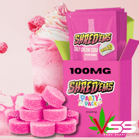 Shred'ems MAX10 - Crazy Cream Soda Party Pack Gummies 10x10mg Brandon Vape SuperStore and Cannabis Manitoba Canada