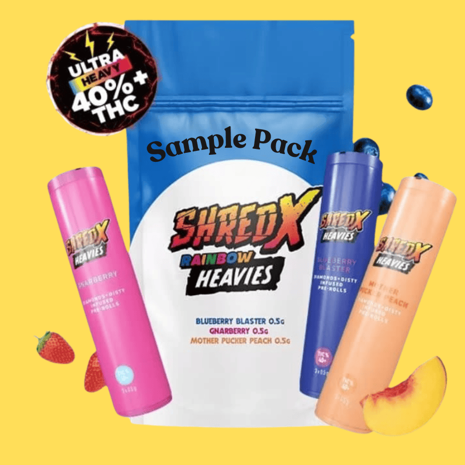 Shred X Rainbow Heavies Hybrid Infused Pre-Rolls-3x0.5g Brandon Vape SuperStore and Cannabis Manitoba Canada