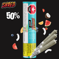 ShredX Heavies Tiger Blood Infused Pre-rolls - 3x0.5g Brandon Vape SuperStore and Cannabis Manitoba Canada