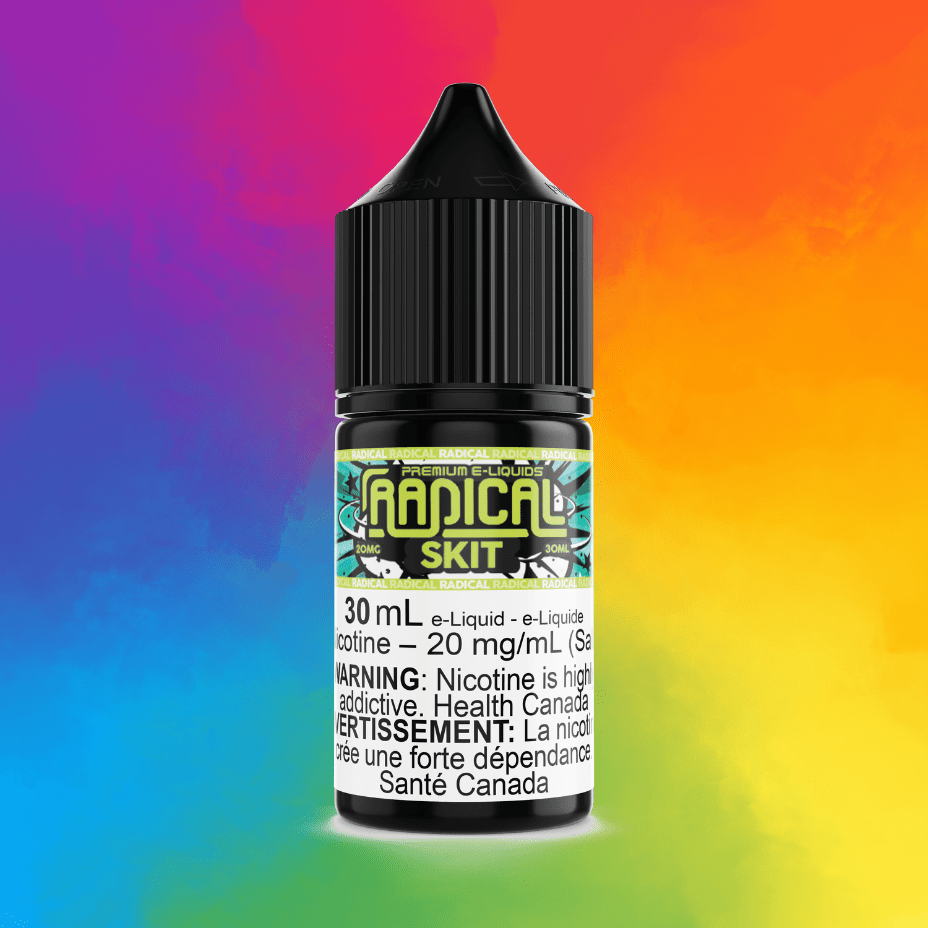 Skit Salt Nic by Radical E-liquid in Manitoba Brandon Vape SuperStore and Cannabis Manitoba Canada