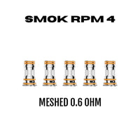 Smok RPM 4 Replacement Coils-5pk 0.6Ω (10-30W) Brandon Vape SuperStore and Cannabis Manitoba Canada