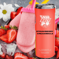 Snap Back Strawberry Creamsicle THC Infused Beverage-355ml Brandon Vape SuperStore and Cannabis Manitoba Canada