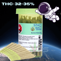 Space Race Burners Sativa Pre-Rolls - 10x0.35g Brandon Vape SuperStore and Cannabis Manitoba Canada