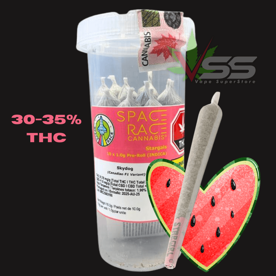Space Race Cannabis - Stargals Pre-rolls 10x1g Brandon Vape SuperStore and Cannabis Manitoba Canada