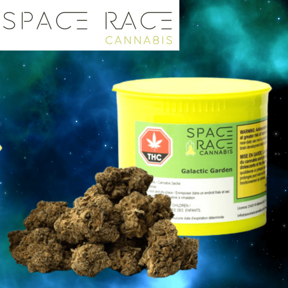 Space Race Galactic Garden Hybrid Flower-14g Brandon Vape SuperStore and Cannabis Manitoba Canada