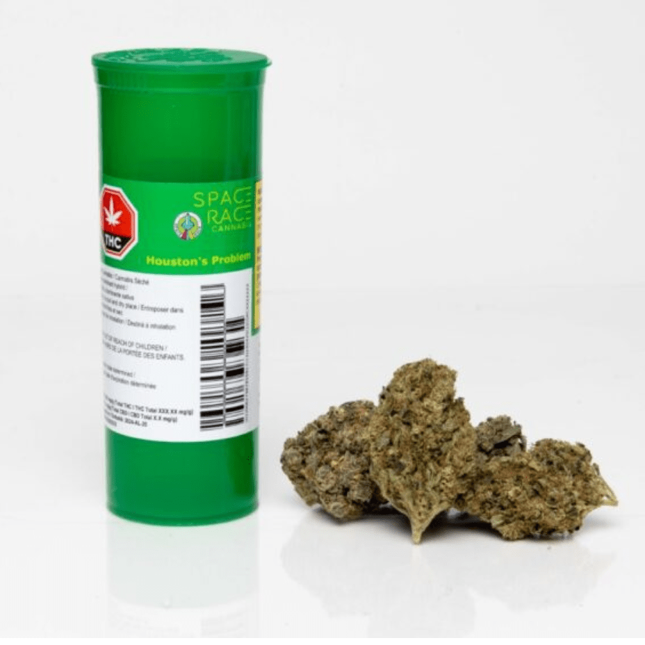 Space Race Houstons Problem Sativa flower - 7g Brandon Vape SuperStore and Cannabis Manitoba Canada