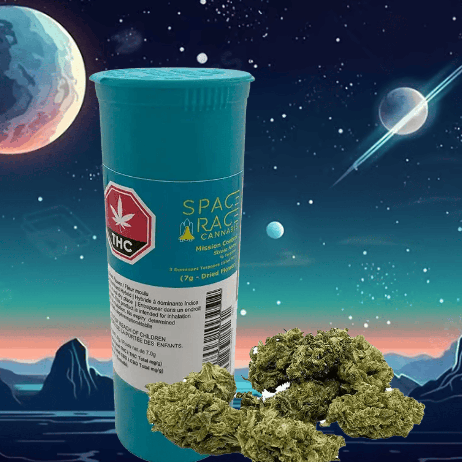 Space Race Mission Control Indica CRAFT Flower-7g Brandon Vape SuperStore and Cannabis Manitoba Canada