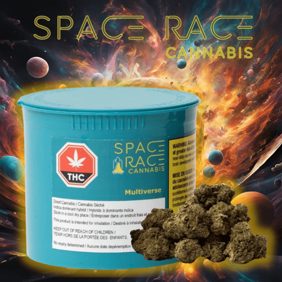Space Race Multiverse Indica Flower-14g Brandon Vape SuperStore and Cannabis Manitoba Canada