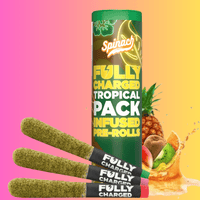 Spinach Fully Charged Tropical Pack Infused Pre-Rolls - 3x0.5g Brandon Vape SuperStore and Cannabis Manitoba Canada