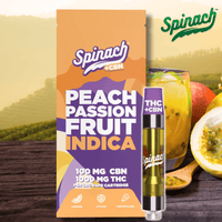 Spinach Peach Passionfruit Kush CBN Cartridge - 1.2g Brandon Vape SuperStore and Cannabis Manitoba Canada