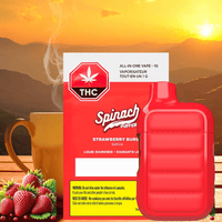 Spinach Pufferz Strawberry Burst Liquid Diamond Sativa Disposable-1g Brandon Vape SuperStore and Cannabis Manitoba Canada