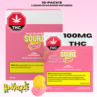 Spinach Sourz Fully Blasted - Pink Lemonade 10x10mg Brandon Vape SuperStore and Cannabis Manitoba Canada