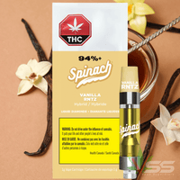 Spinach Vanilla RNTZ Liquid Diamonds Vape Cartridge - 1g Brandon Vape SuperStore and Cannabis Manitoba Canada