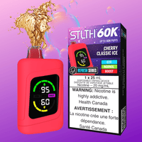 Stlth 60k Refresh Series Disposable Vape - Cherry Classic Ice 60000 Puffs / 20mg Brandon Vape SuperStore and Cannabis Manitoba Canada