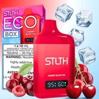 STLTH Eco Box Disposable Vape - Cherry Blast Ice 10mL / 20mg Brandon Vape SuperStore and Cannabis Manitoba Canada