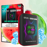 STLTH x Geek Bar 80K Disposable Vape - Wild Watermelon Ice 80000 Puffs / 20mg Brandon Vape SuperStore and Cannabis Manitoba Canada