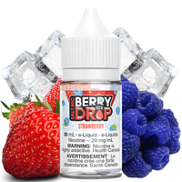 Strawberry Ice Salt by Berry Drop E-Liquid 30ml / 12mg Brandon Vape SuperStore and Cannabis Manitoba Canada