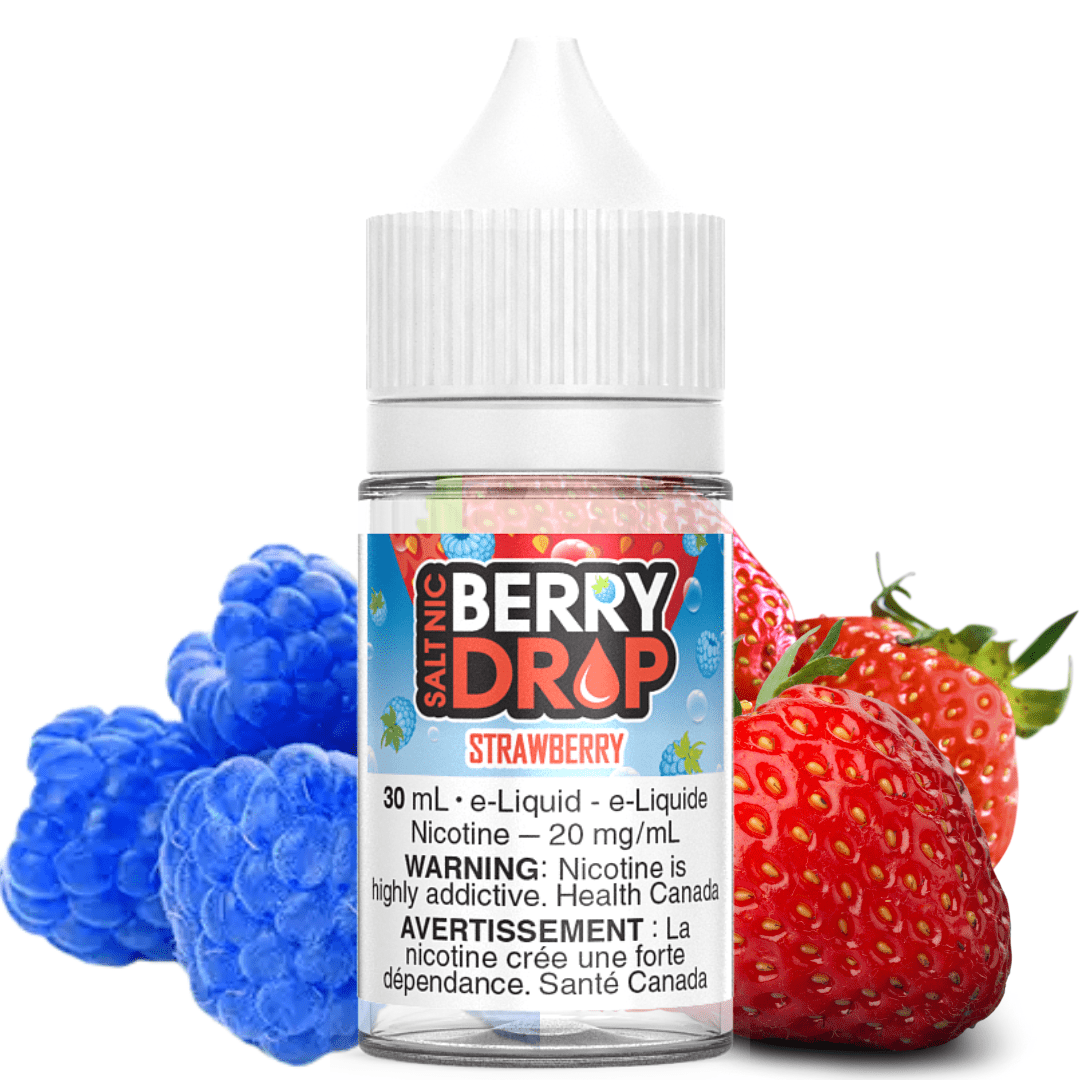 Strawberry Salt by Berry Drop E-Liquid 30ml / 12mg Brandon Vape SuperStore and Cannabis Manitoba Canada