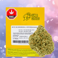 Sun & Cloud With Da Windchill Sativa Flower-4g Brandon Vape SuperStore and Cannabis Manitoba Canada
