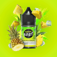 Super Sour Pineapple by Flavour Beast Salts in Manitoba 30ml / 20mg Brandon Vape SuperStore and Cannabis Manitoba Canada