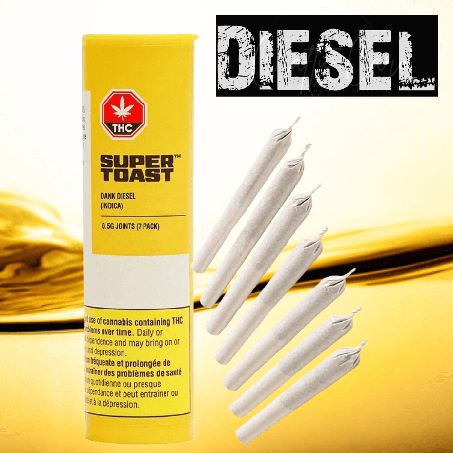 Super Toast Dank Diesel Hoagies-7x0.5g Brandon Vape SuperStore and Cannabis Manitoba Canada