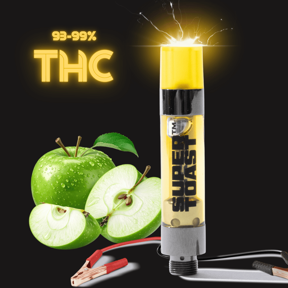 Super Toast Sour Granny Apple Vape Cartridge - 1g Brandon Vape SuperStore and Cannabis Manitoba Canada