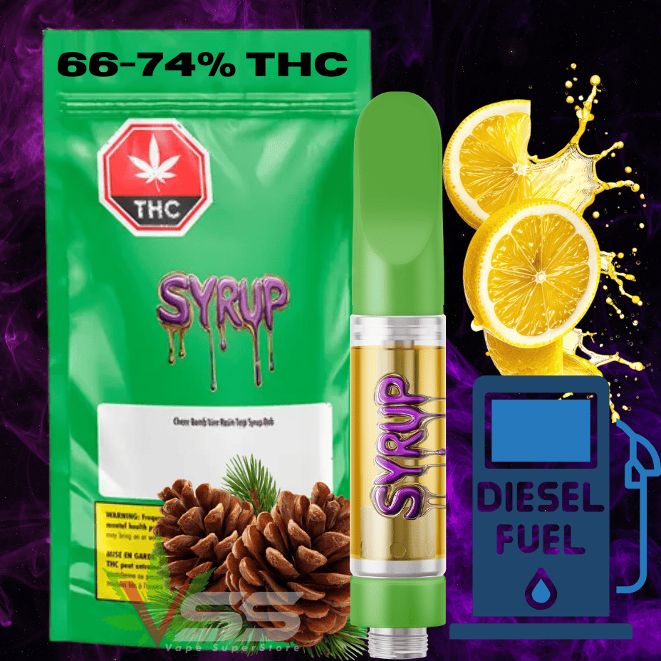 SYRUP Chem Bomb Live Terp Syrup Hybrid 510 Cart - 0.95g Brandon Vape SuperStore and Cannabis Manitoba Canada