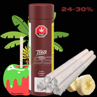 Tenzo Apple Banana Cndy Hybrid Pre-Roll - 5x0.3g Brandon Vape SuperStore and Cannabis Manitoba Canada