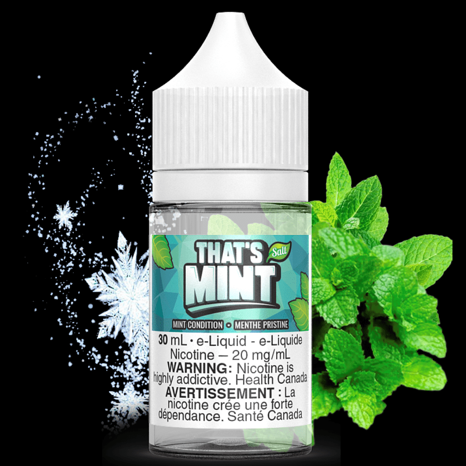 That's Mint Salts-Mint Condition 30ml / 12mg Brandon Vape SuperStore and Cannabis Manitoba Canada