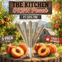 The Kitchen OKGN Peach Hybrid CRAFT Pre-Rolls-5x0.5g Brandon Vape SuperStore and Cannabis Manitoba Canada