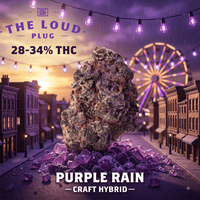 The Loud Plug Purple Rain Hybrid Flower-7g Brandon Vape SuperStore and Cannabis Manitoba Canada