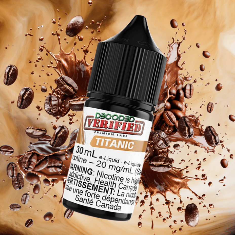 Titanic Salt by Premium Labs E-Liquid 12mg / 30mL Brandon Vape SuperStore and Cannabis Manitoba Canada