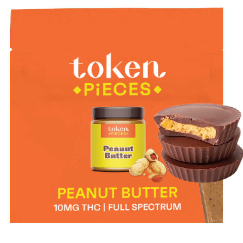 Token Pieces - Peanut Butter Chocolate (1 x 10mg THC) Brandon Vape SuperStore and Cannabis Manitoba Canada
