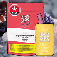 Trippy Sips Gulps Kool Grape AIO Disposable Vape-2g 2g Brandon Vape SuperStore and Cannabis Manitoba Canada