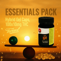 Tweed Mega Pack Hybrid THC Gel Caps-100x10mg Brandon Vape SuperStore and Cannabis Manitoba Canada