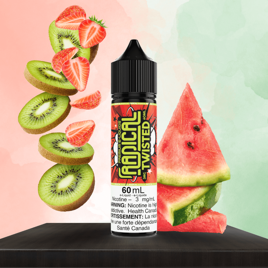 Twisted by Radical E-liquid 60ml / 3mg Brandon Vape SuperStore and Cannabis Manitoba Canada