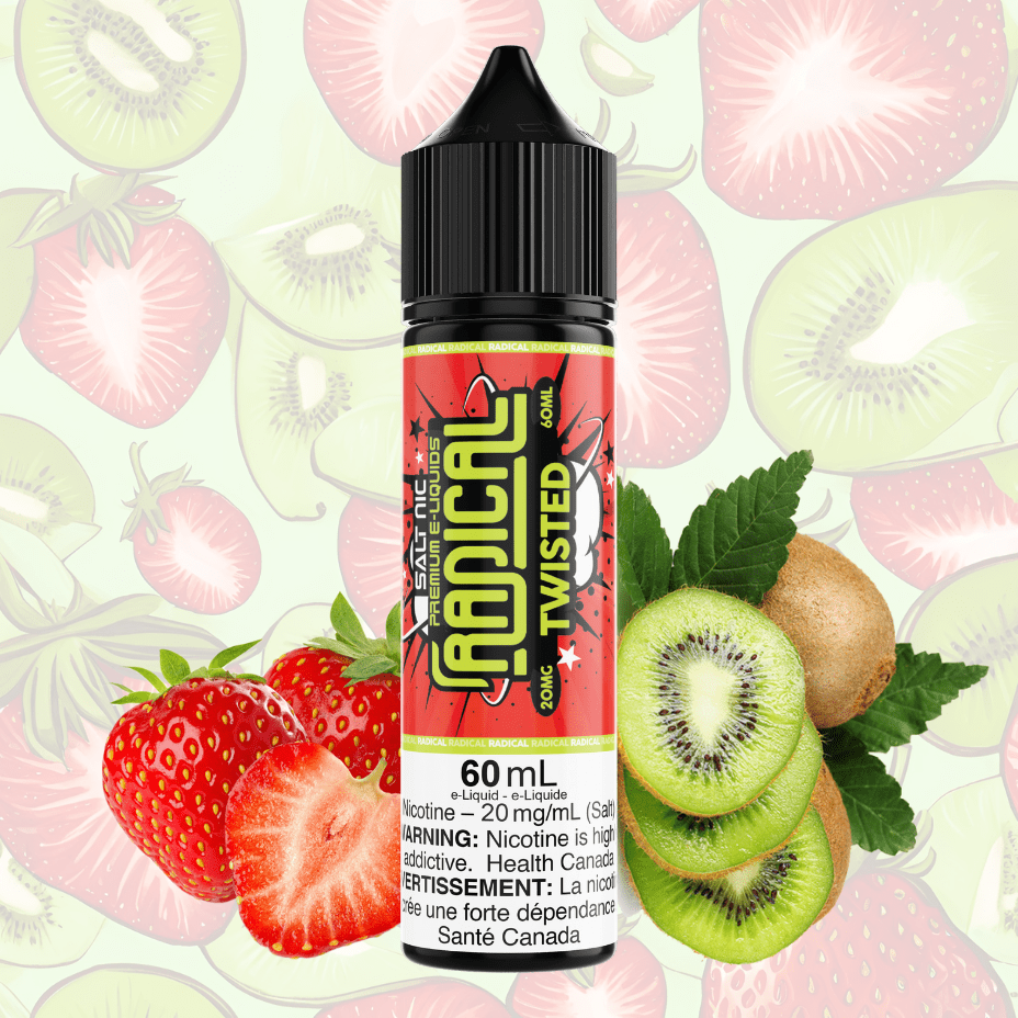 Twisted Salt by Radical E-Liquid-60mL Brandon Vape SuperStore and Cannabis Manitoba Canada