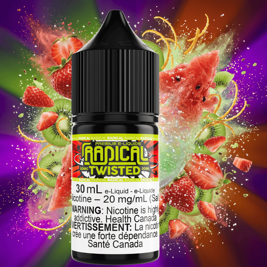 Twisted Salt by Radical E-Liquid-60mL Brandon Vape SuperStore and Cannabis Manitoba Canada