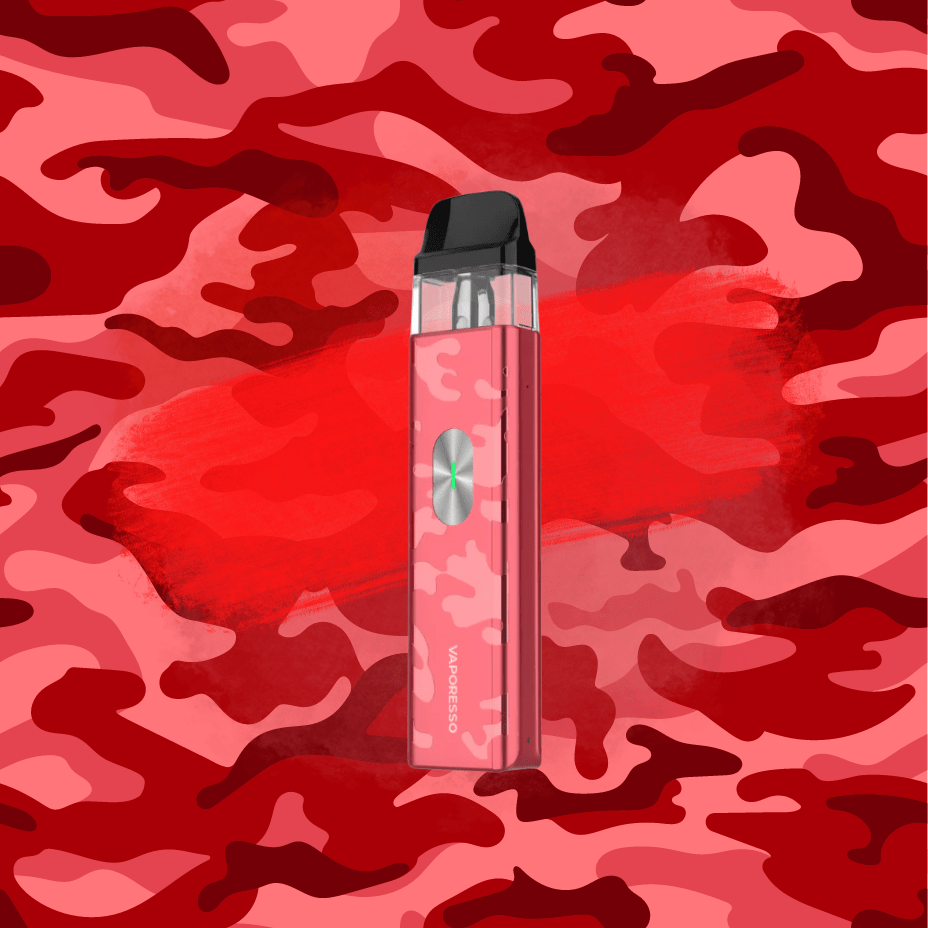 Vaporesso XROS 4 Mini Pod Kit-1000 mAh Red Camo Brandon Vape SuperStore and Cannabis Manitoba Canada