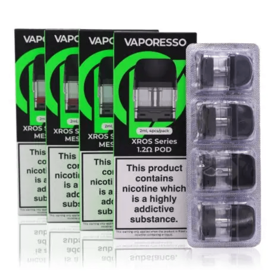 Vaporesso XROS Series Replacement Pods-4pkg 0.4ohm Brandon Vape SuperStore and Cannabis Manitoba Canada