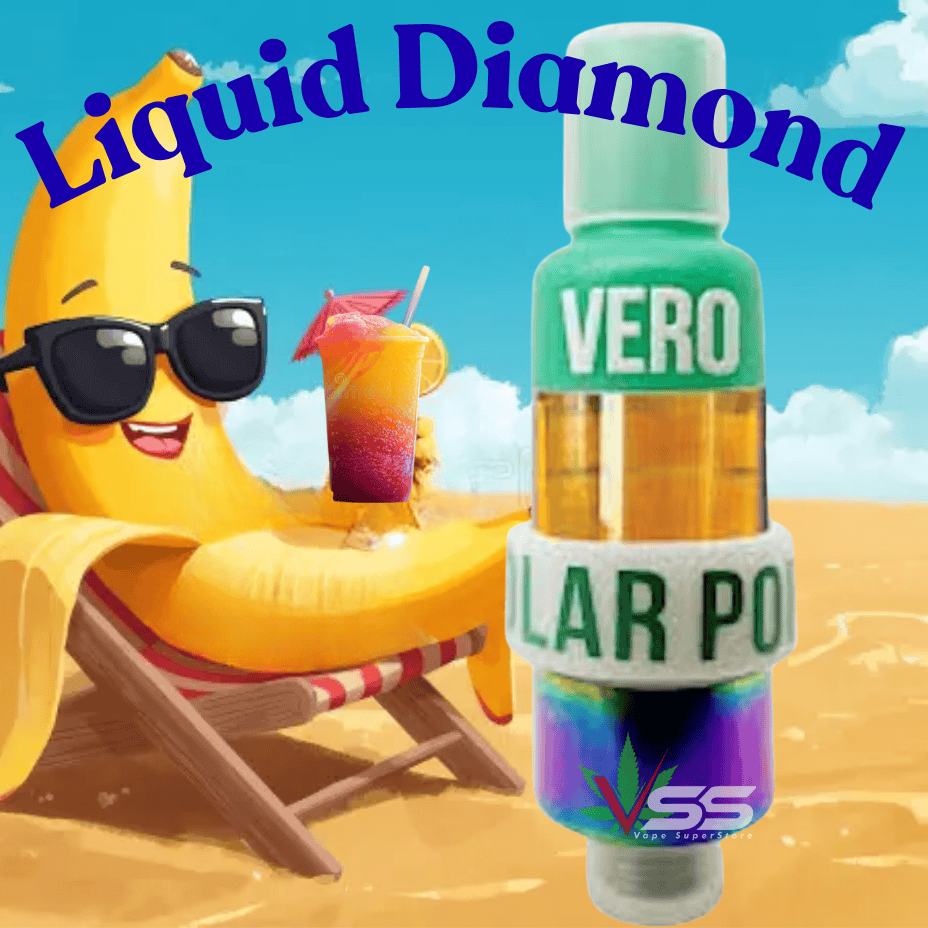 Vero 1 Polar Pop Liquid Diamond Postless Cart-1g Brandon Vape SuperStore and Cannabis Manitoba Canada