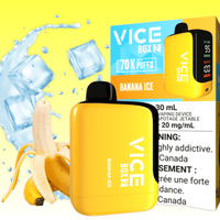 Vice Box 2 70k Disposable Vape - Banana Ice Brandon Vape SuperStore and Cannabis Manitoba Canada