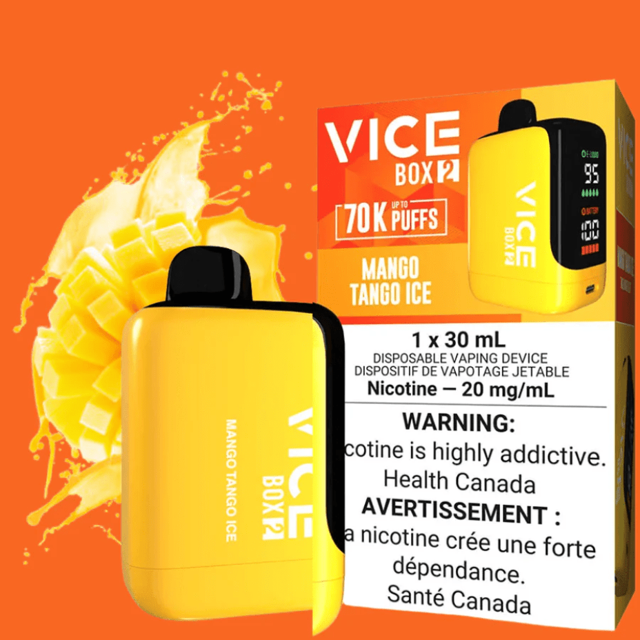 Vice Box 2 70k Disposable Vape - Mango Tango Ice Brandon Vape SuperStore and Cannabis Manitoba Canada
